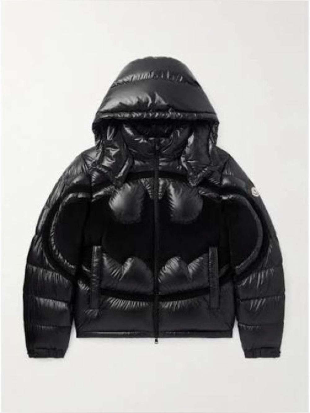 MONCLER x Batman Giubbotto Black Puffer Jacket